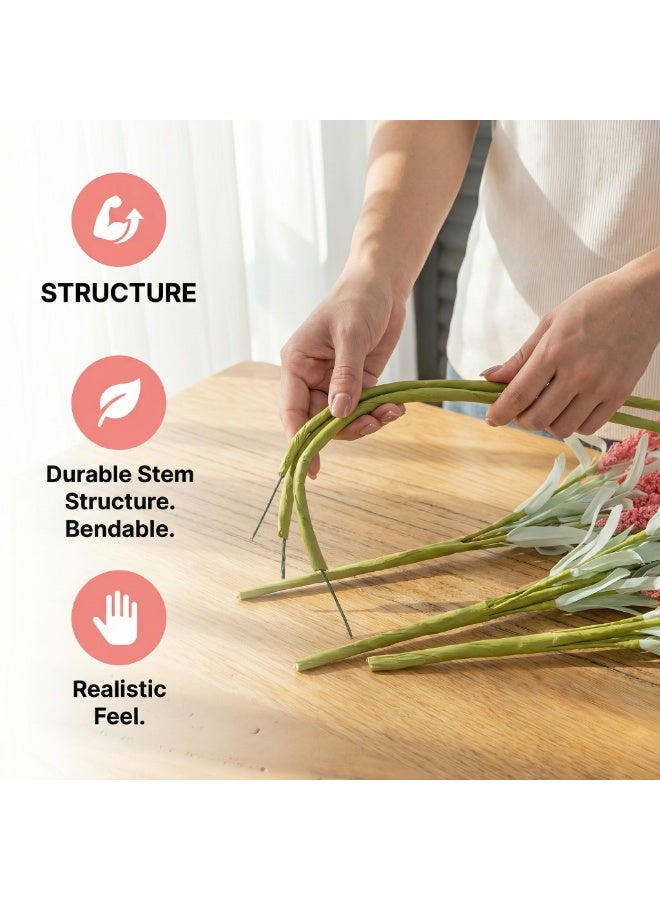 6 PCS PE Foam Artificial Lavender Flowers - Image 5